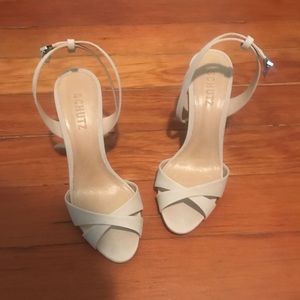 Schutz Olivia Cross Toe Sandal